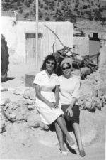 Dr. Ayten Salih with a sister at Bogazköy Hospital